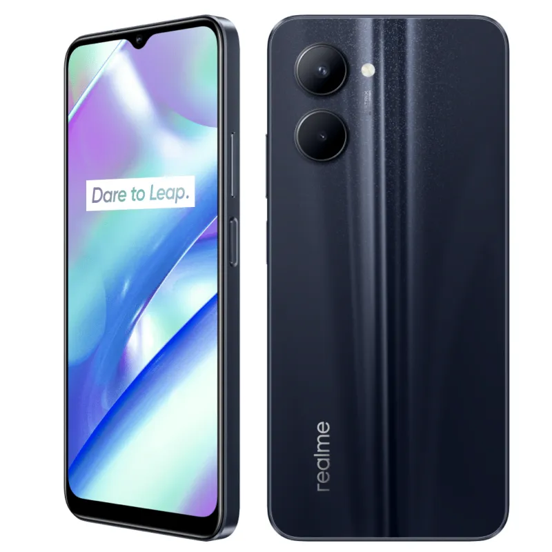 Smartphone Realme C33 / 4 Go / 128 Go / Noir + Un Abonnement Offert