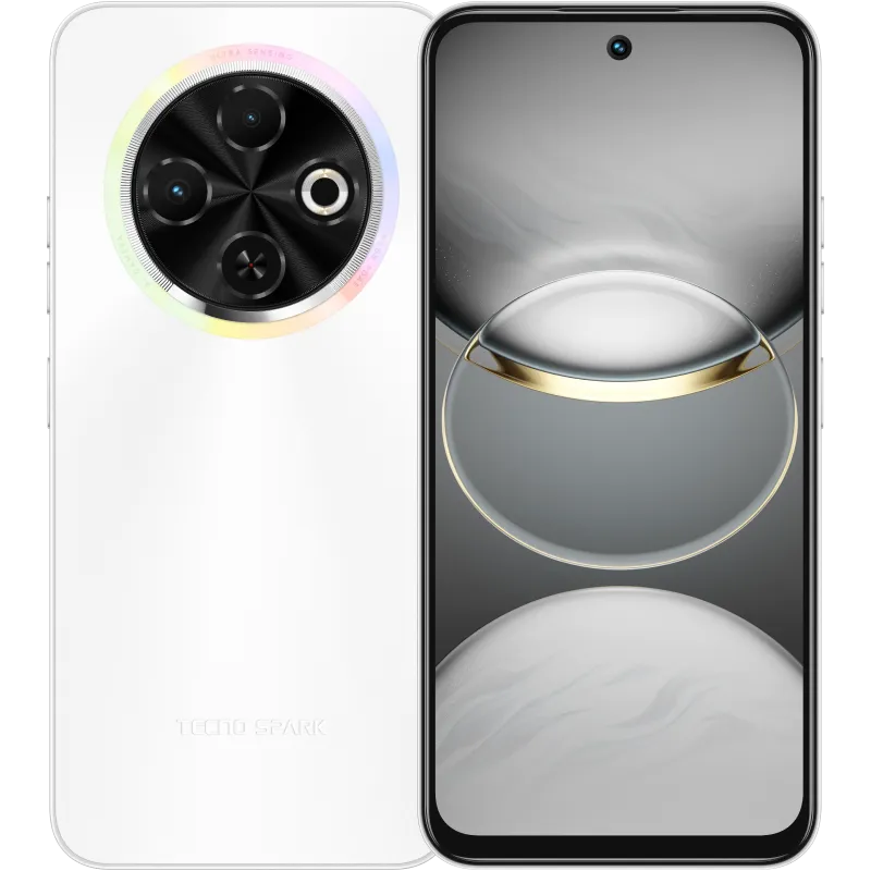Smartphone Tecno SPARK 30C 4G / 8 Go / 256 Go / Blanc