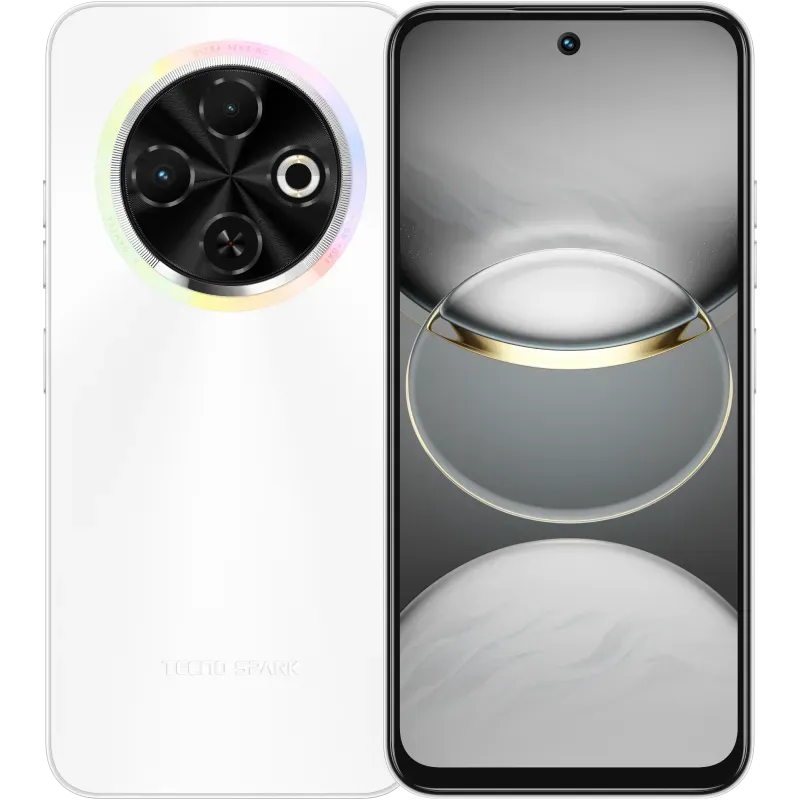 Smartphone Tecno SPARK 30C 4G / 8 Go / 256 Go / Blanc
