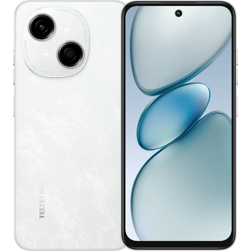 Smartphone Tecno SPARK Go 1 4G / 4 Go / 128 Go / Blanc