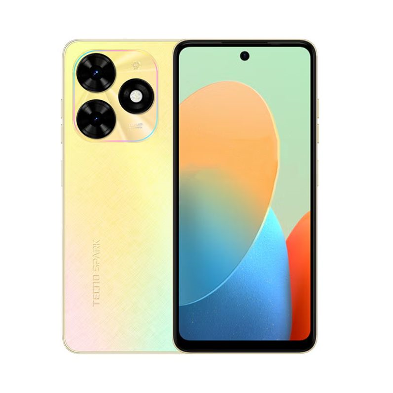 Smartphone Tecno Spark Go 2024 / 4 Go / 64 Go / Gold