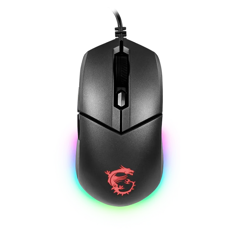 Souris Filaire GAMING MSI CLUTCH GM11 / RGB / Noir