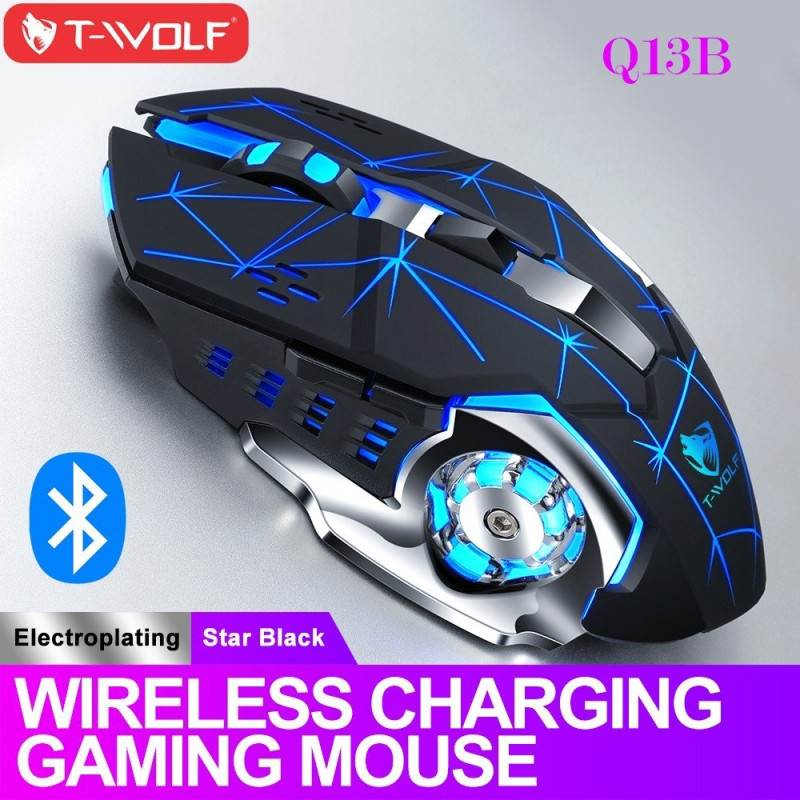 Souris Gamer Sans Fil T-WOLF Q13 Électronique - Noir