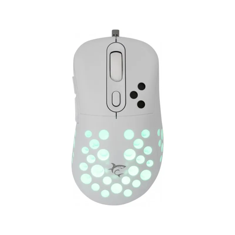Souris Gaming White Shark  GM-5013  / 12 800 DPI / Blanc