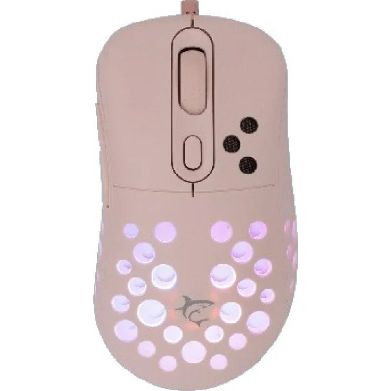Souris Gaming White Shark  GM-5013  / 12 800 DPI /  Rose