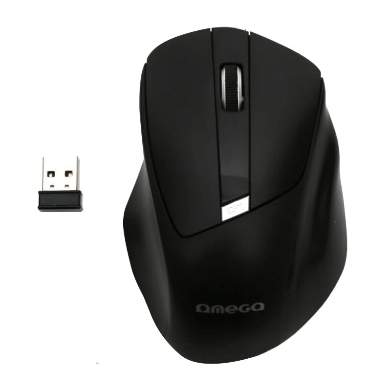 SOURIS OMEGA SANS FIL 1600DPI NOIR