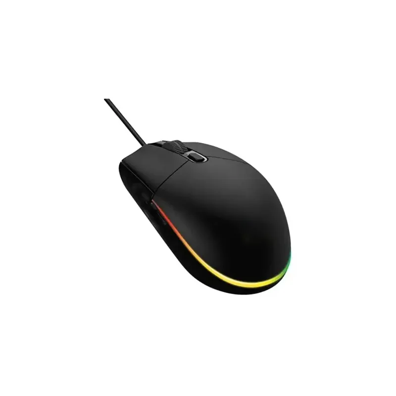 Souris optique Gaming Filaire G101 avec éclairage RVB personnalisable / Noir