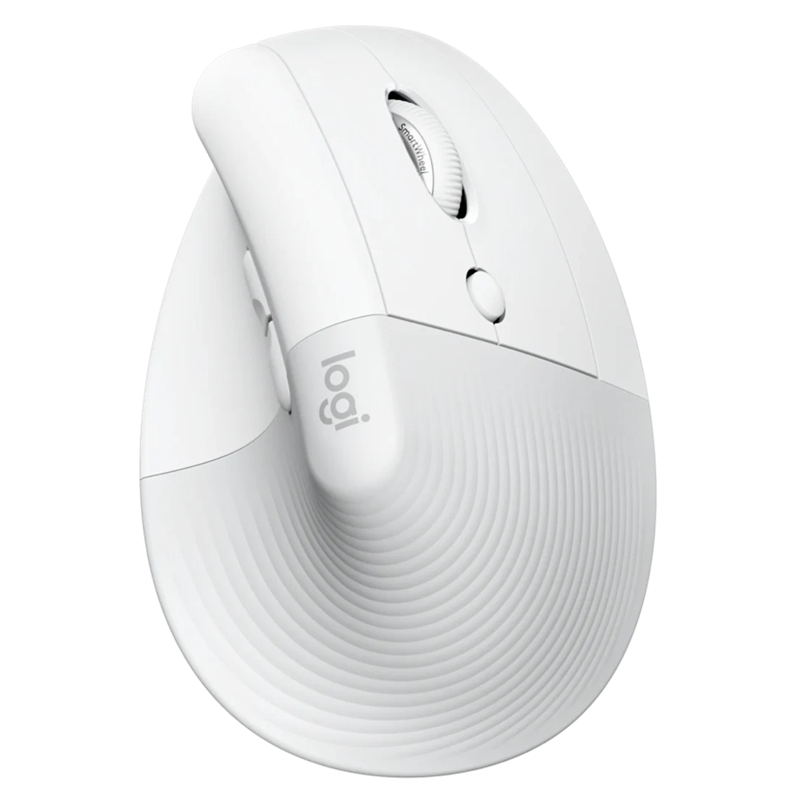 Souris Sans Fil Logitech LIFT / Ergonomique Verticale / Blanc