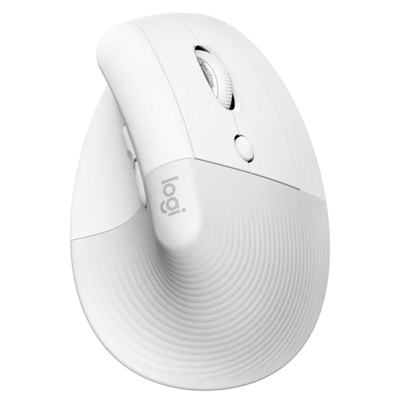 Souris Sans Fil Logitech LIFT / Ergonomique Verticale / Blanc