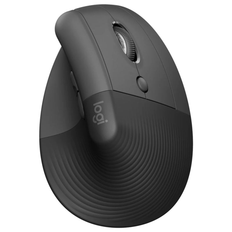Souris Sans Fil Logitech LIFT / Ergonomique Verticale / Graphite