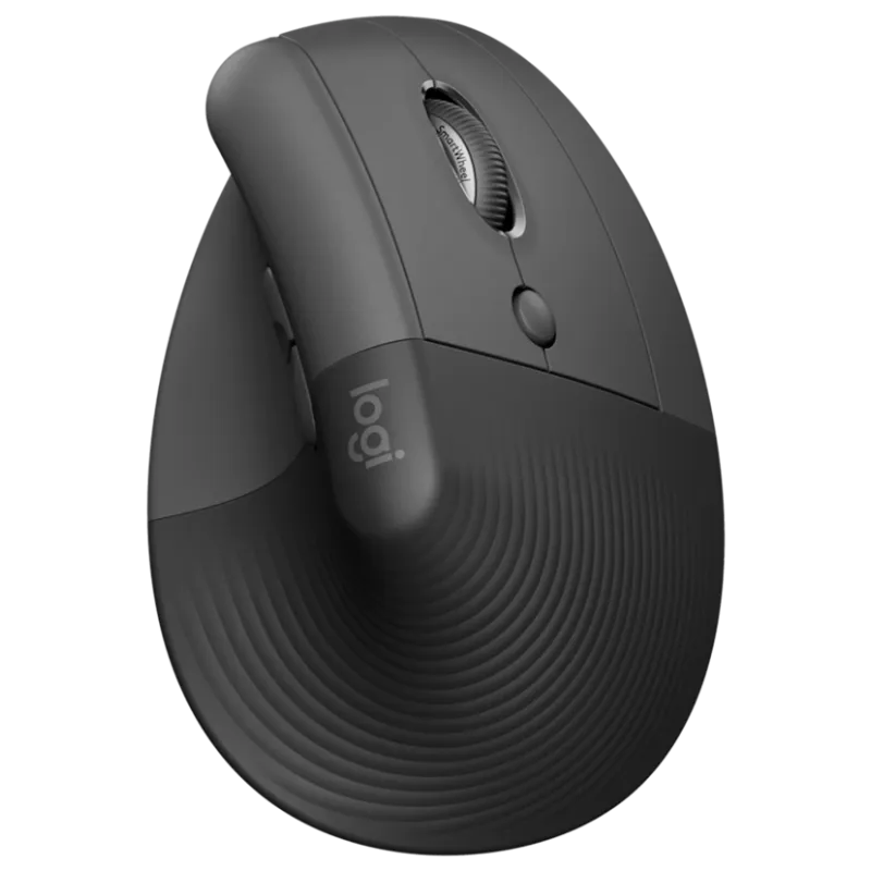 Souris Sans Fil Logitech LIFT / Ergonomique Verticale / Graphite