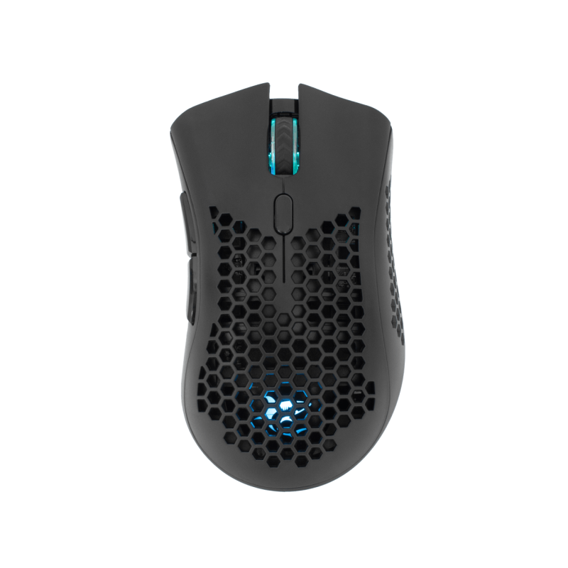 SOURIS White Shark WGM-5012 LIONEL Black / 10.000 dpi / Wireless