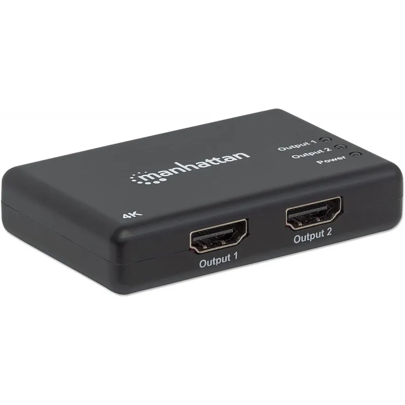Splitter HDMI  2 ports 4K  /Noir