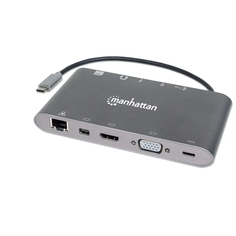 Station d'Accueil 7 en 1 USB-C SuperSpeed Manhattan
