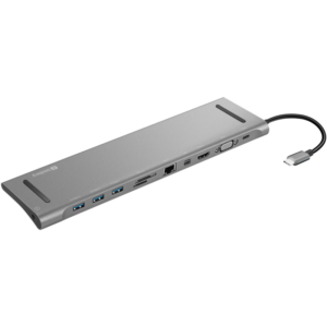 Station D’accueil tout en 1 USB-C Sandberg 136-23 / Gris