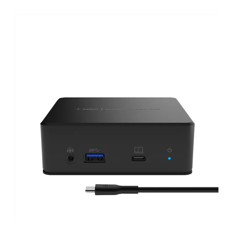 Station d'accueil universelle Belkin USB-C double affichage / Noir