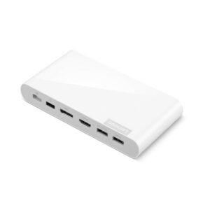 Station d'accueil universelle Lenovo 500 USB-C / Blanche