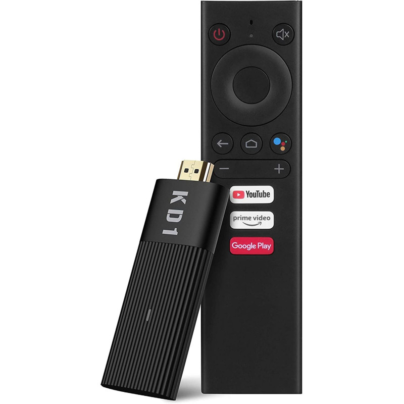 Stick Android TV Mecool KD-1 4K certifié par Google / 2Go-16 Go
