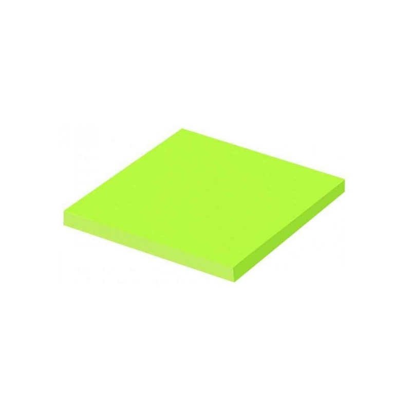 Stick Note 100 Feuilles 76 x 127 mm Fluo / VERT