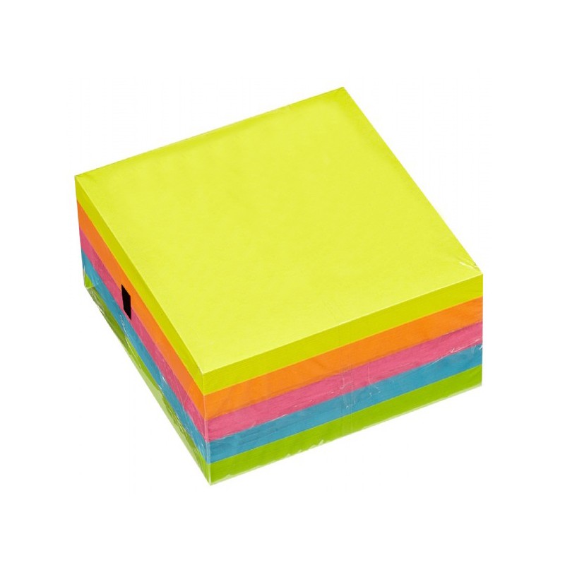 Stick Note 320 Feuilles 76 x 76 mm / 5 couleurs Fluo