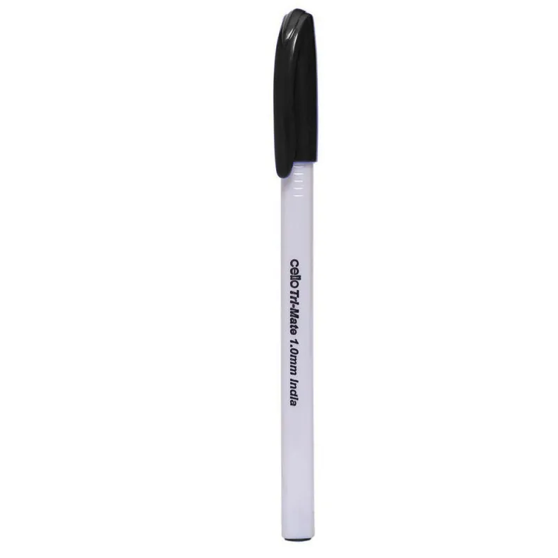 Stylo à Bille BIC Cello Tri Mate Noir