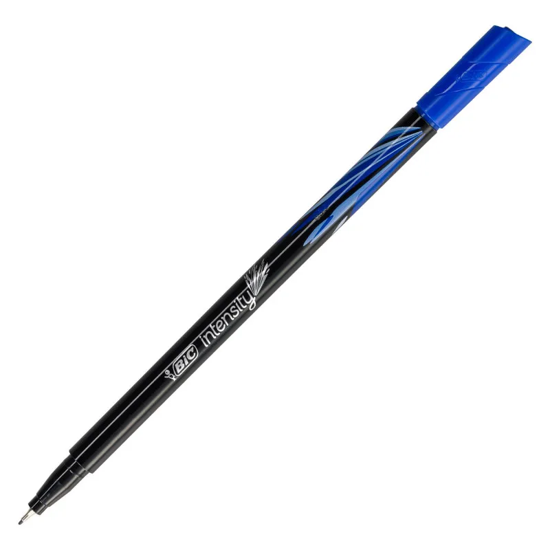 Stylo Feutre à Pointe Fine Bic Intensity 0.8 mm / Bleu