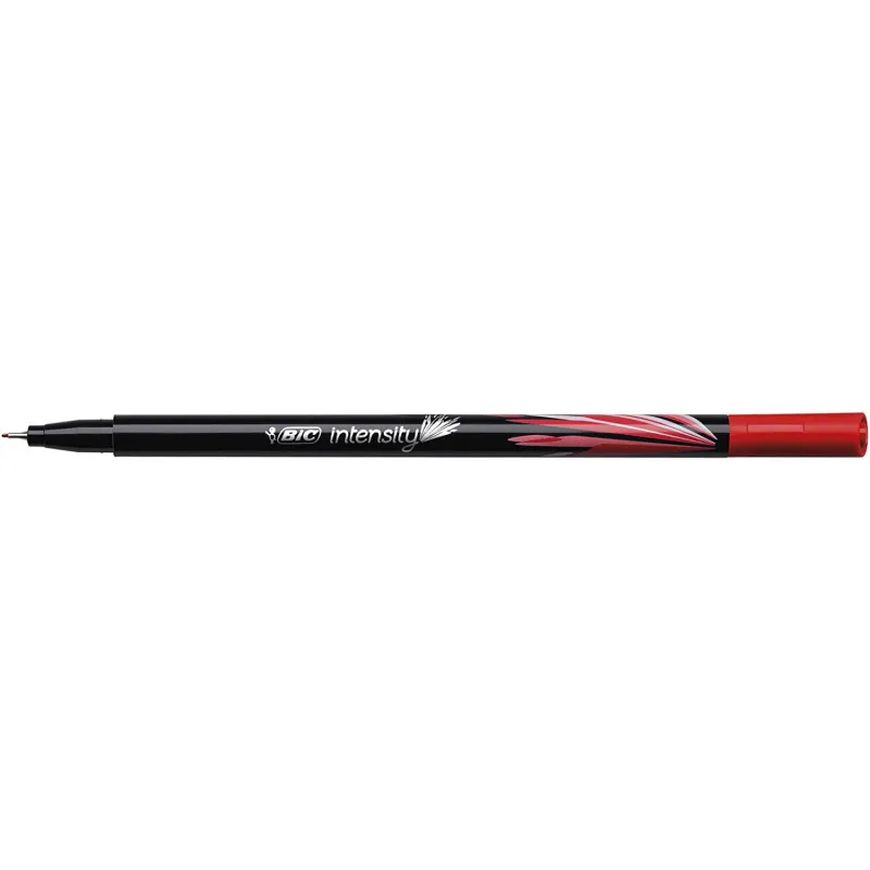 Stylo Feutre à Pointe Fine Bic Intensity 0.8 mm / Rouge