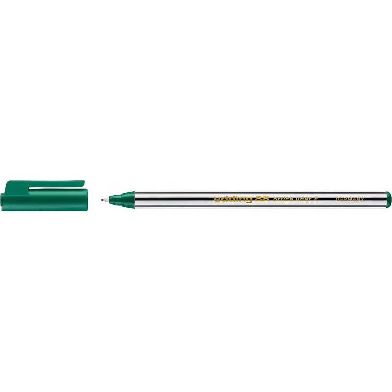 Stylo Feutre Fin Edding 88 Office Liner F 0.6 mm / Vert