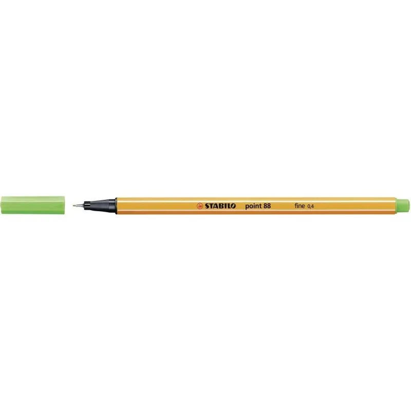 Stylo feutre STABILO Point 88 0.4 mm / Vert clair