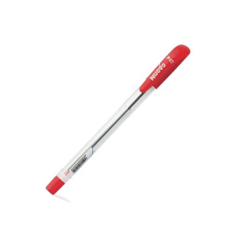 stylo Nuovo corps-Transparent / 0.7mm / Rouge