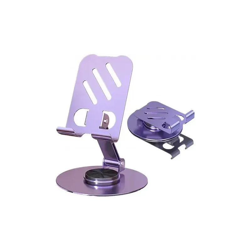 Support de bureau pour Smartphone et Tablette 4.7" - 13" / Violet