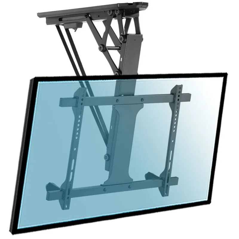 Support plafond Kimex escamotable motorisé pour écran TV 32´´-70´´ Connecté