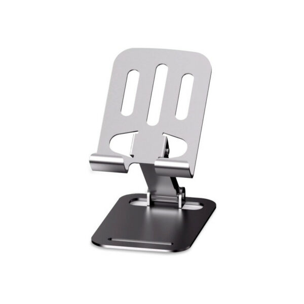 Support pliant multi-usages antidérapant aluminium KSIX Pour Smartphone / 180° / Noir