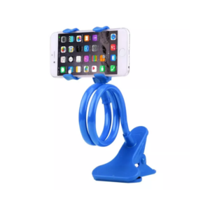 Support universel flexible pour Smartphone / Rotation à 360° / Bleu