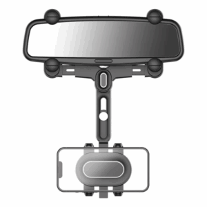 support mécanique de téléphone pour voiture CZ2738 / Noir