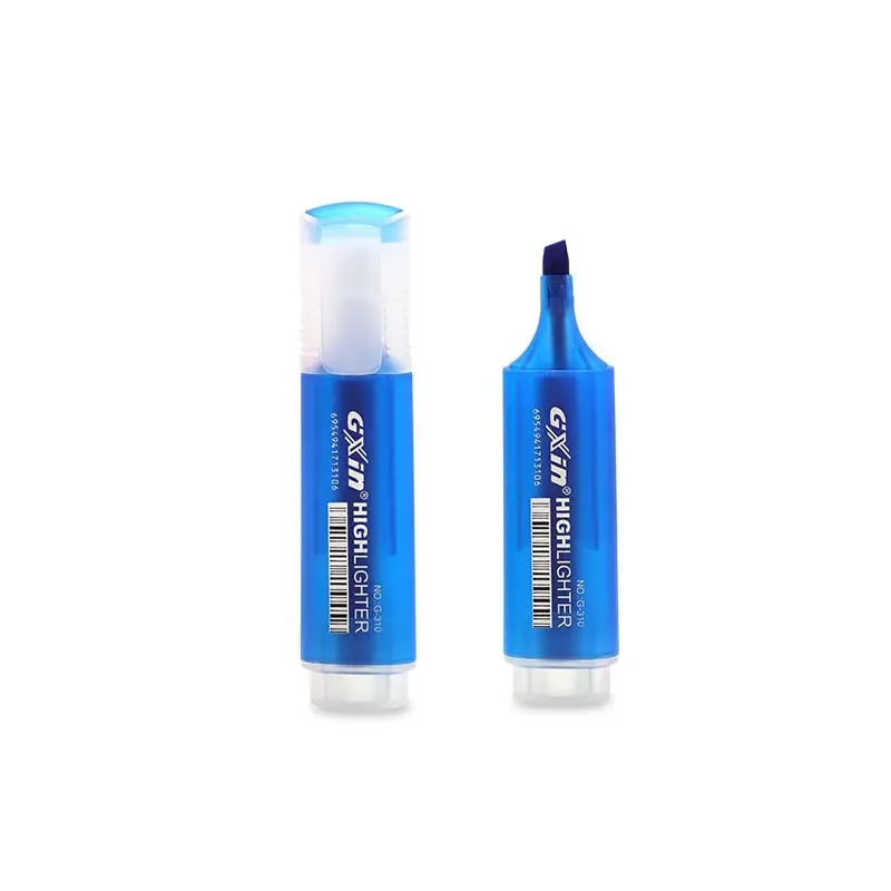 surligneur lumineux de couleur LOGO personnalisé GXIN G-310 / BLEU