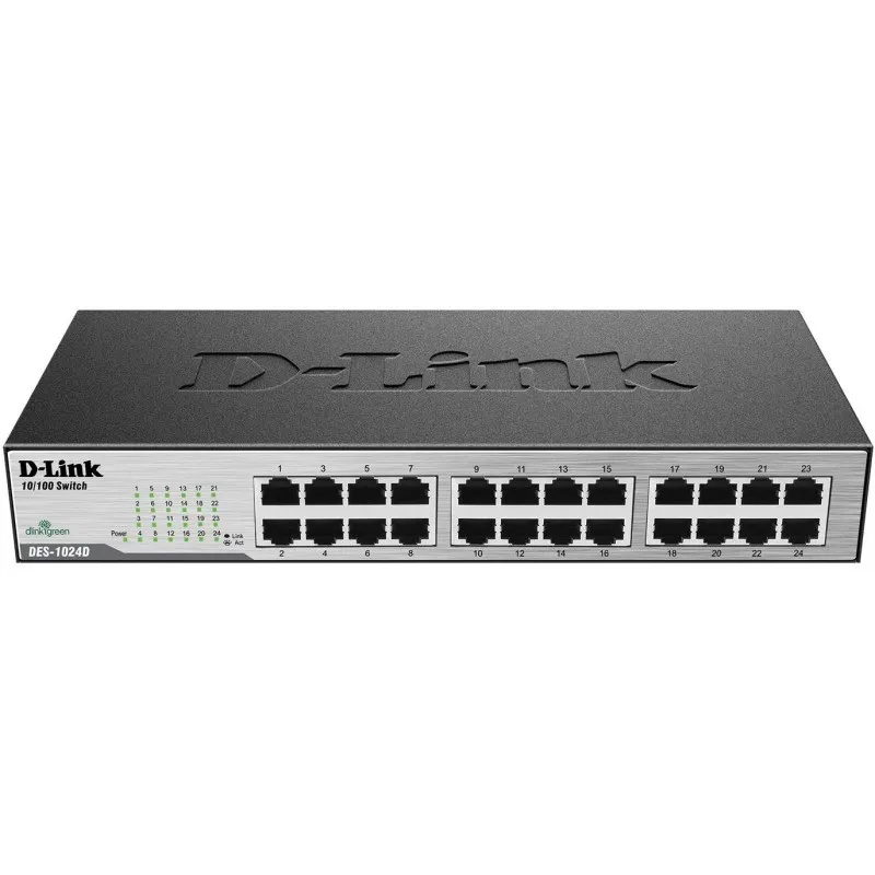 Switch 24 ports 10/100Mbps D-Link DES-1024D/E