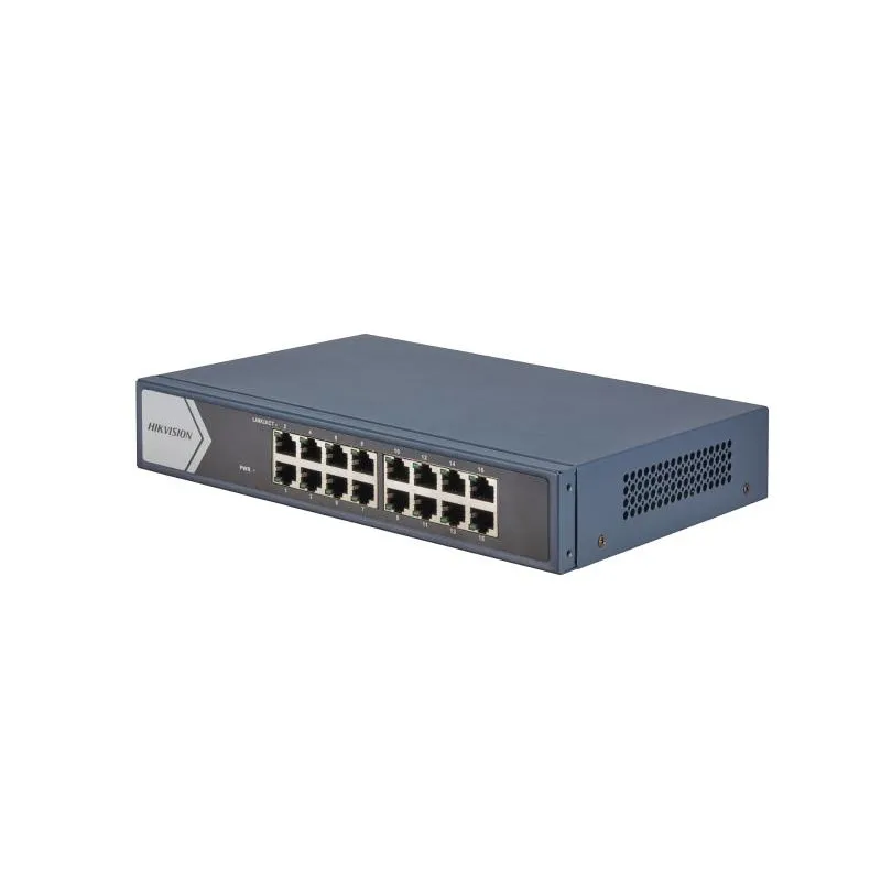 Switch HIKVISION DS-3E0516-E-B 16-Port Gigabit RJ45