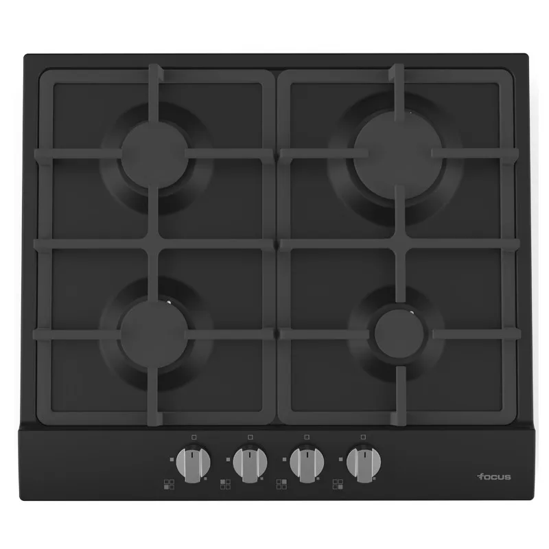 Table de Cuisson Encastrable Focus F 408B / 60 cm / Noir