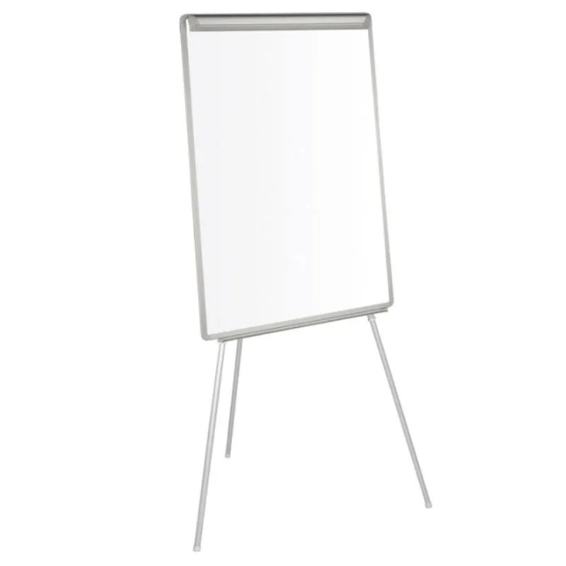 Tableau Blanc Chevalet Magnetique 70 x100 cm + Marqueur Pour Tableau Rechargeable G201 + Brosse en Bois pour Tableau