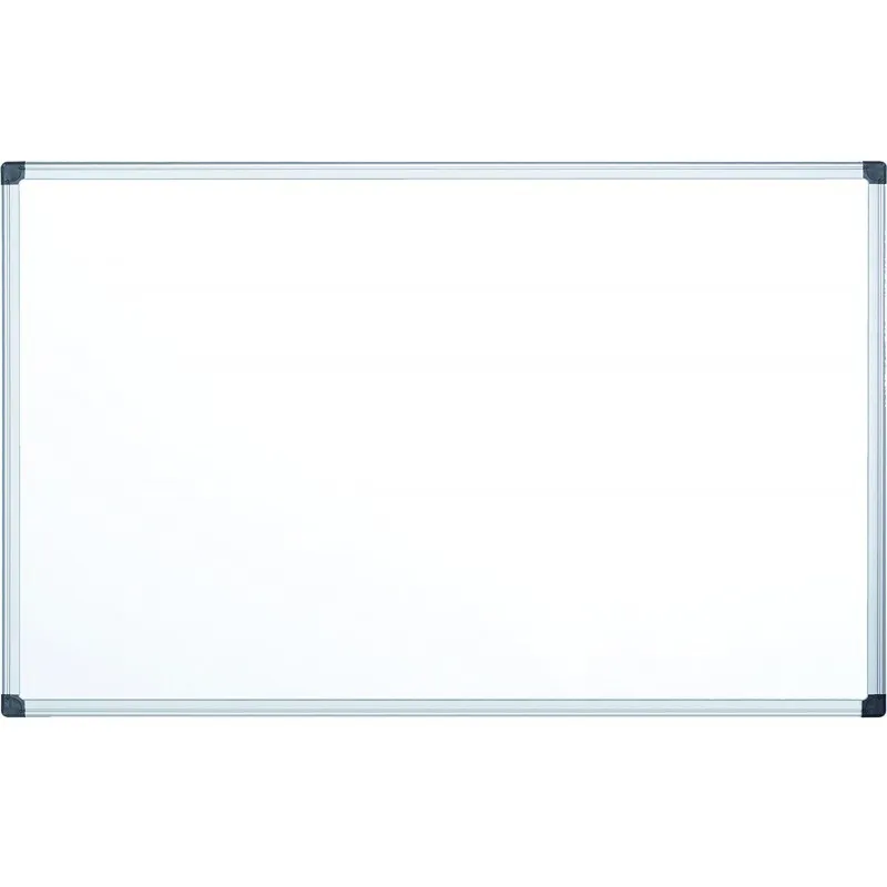 TABLEAU BLANC MAGNÉTIQUE CADRE ALU LAQUE BI-OFFICE 240 X 120 CM