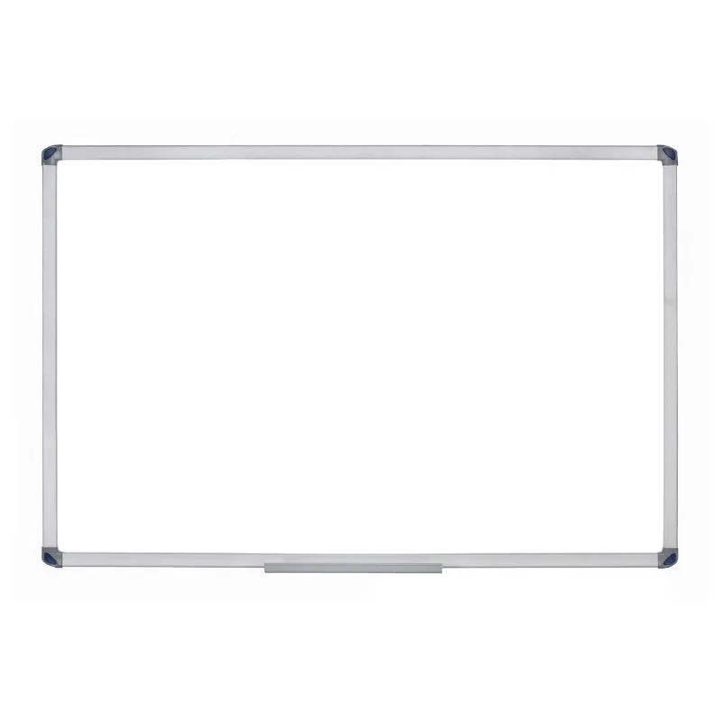 TABLEAU BLANC MAGNÉTIQUE DOUBLE FACE 100X200 + Brosse en Bois pour Tableau + Marquer pour Tableau Rechargeable G201