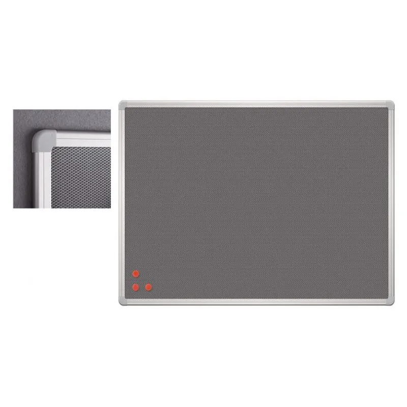 Tableau d'affichage 2x3 Magnétique PinMag / Surface Metal - Tissu / 60 x 90 cm