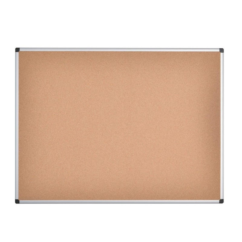 TABLEAU D'AFFICHAGE EN LIÈGE CADRE ALUMINIUM 90 X 120