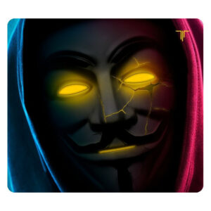 Tapis De Souris Gamer L TITAN L020 ANONYMOUS