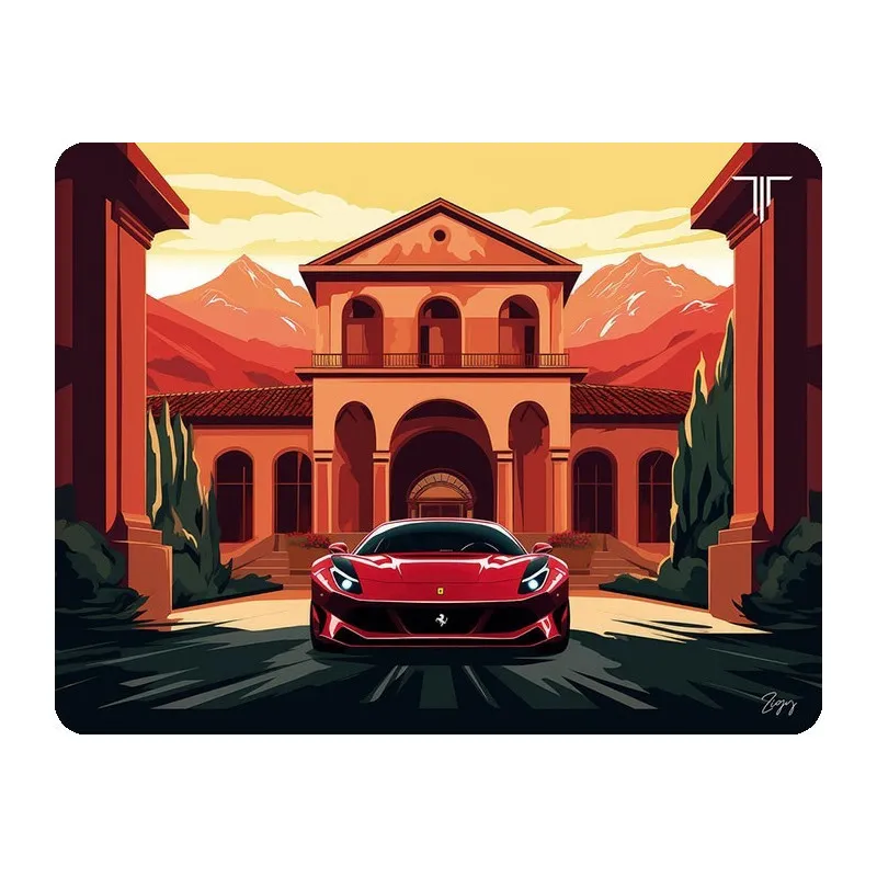 Tapis De Souris Gamer M TITAN M029 FERRARI CASTLE