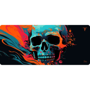 Tapis De Souris Gamer XXL TITAN XXL011 COLOROD SKULL