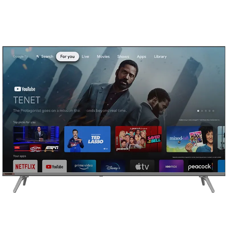 TELEEVISEUR TELEFUNKEN 32" LED HD GOOGLE TV NOIR + RECEP INTEGRE