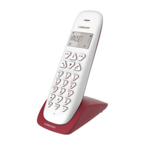 TELEPHONE FIXE SANS FIL LOGICOM VEGA 150 / Framboise