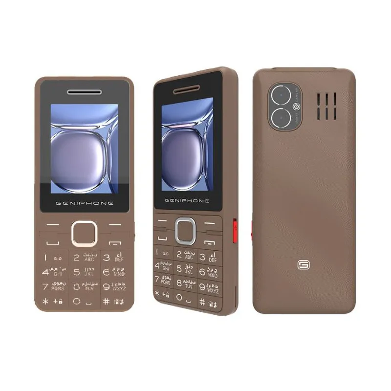 Téléphone Portable GENIPHONE A33 / Marron